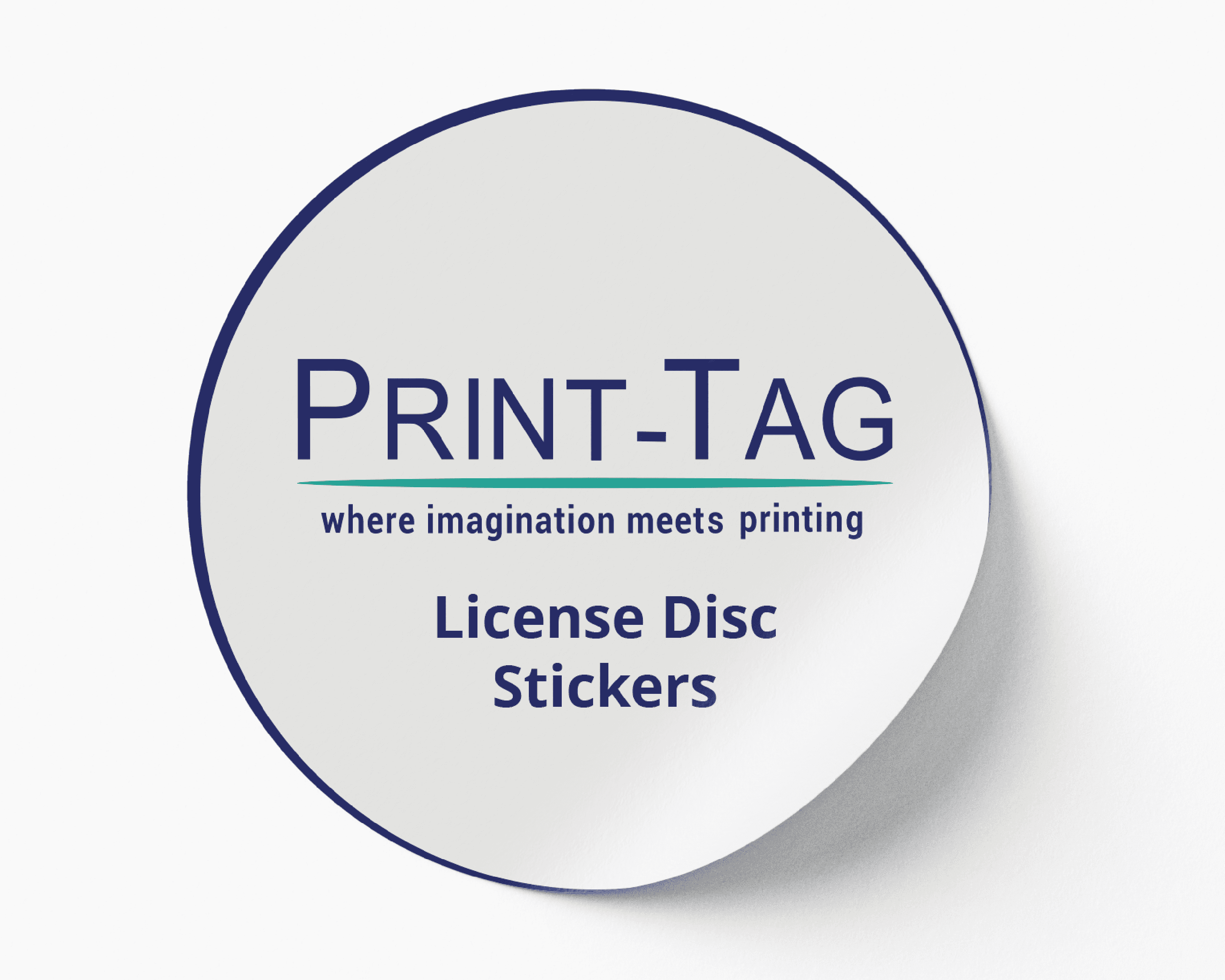License Disc Stickers
